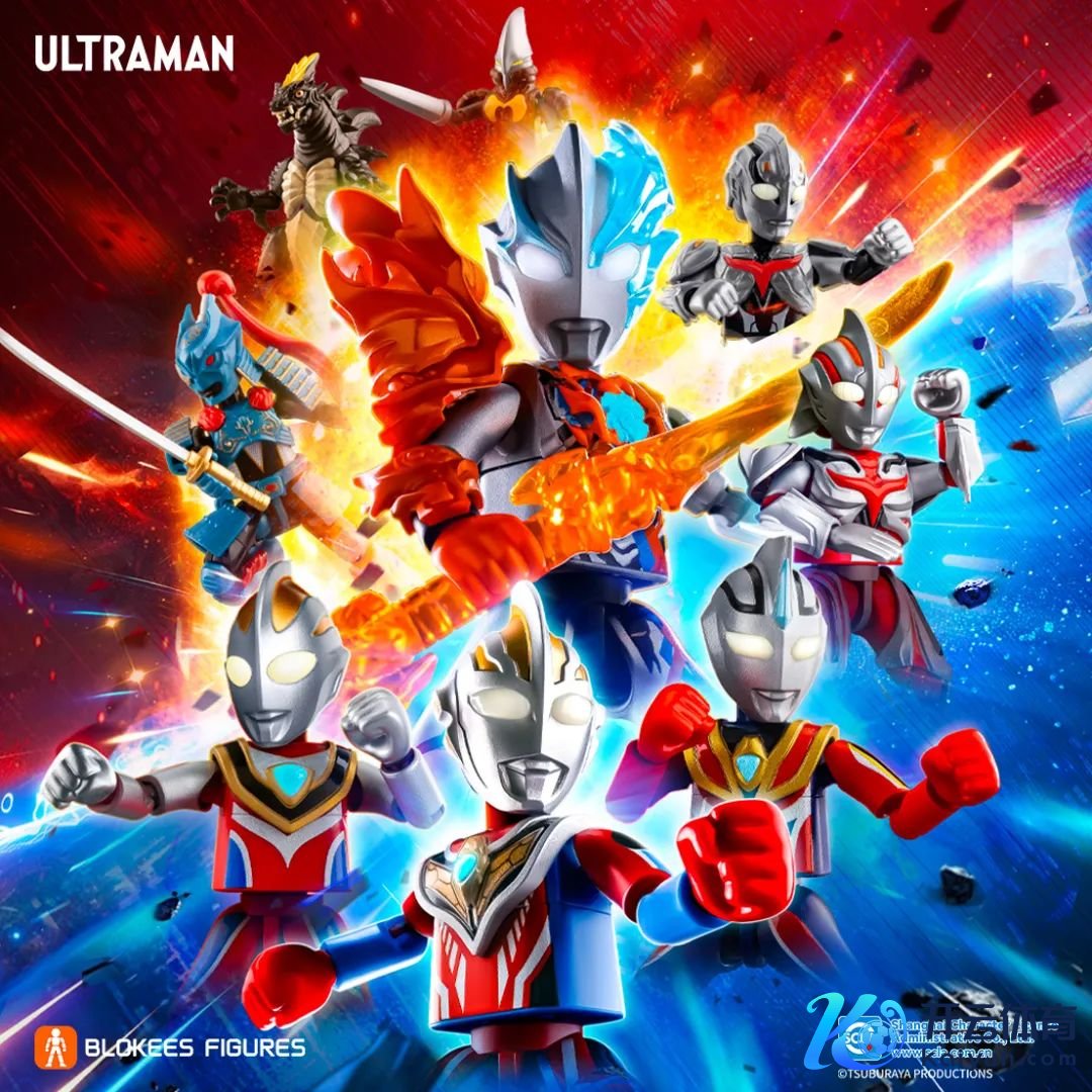 布鲁可 奥特曼积木东谈主